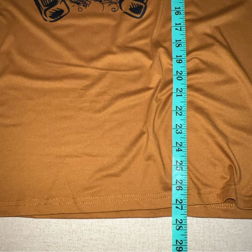 Unbranded Womens Size 4X Short Sleeved Brown T-shirt Horse Theme Graphics - Picture 8 of 8